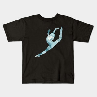 Gymnastics Leap Kids T-Shirt